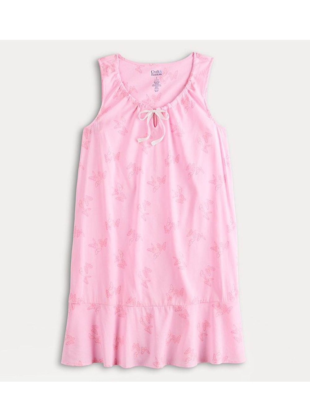Women’s Croft and Barrow woven tie sleepshirt.
